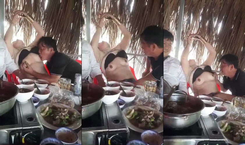 sex chim nhỏ Về miền Tây nhậu được bạn chiêu đãi luôn món đặc biệt